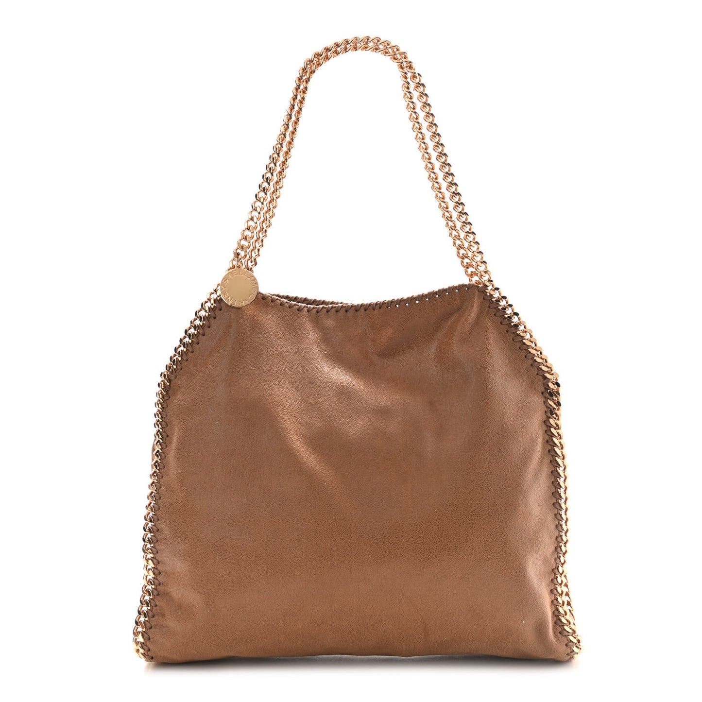 Shaggy Deer Small Falabella Tote Camel