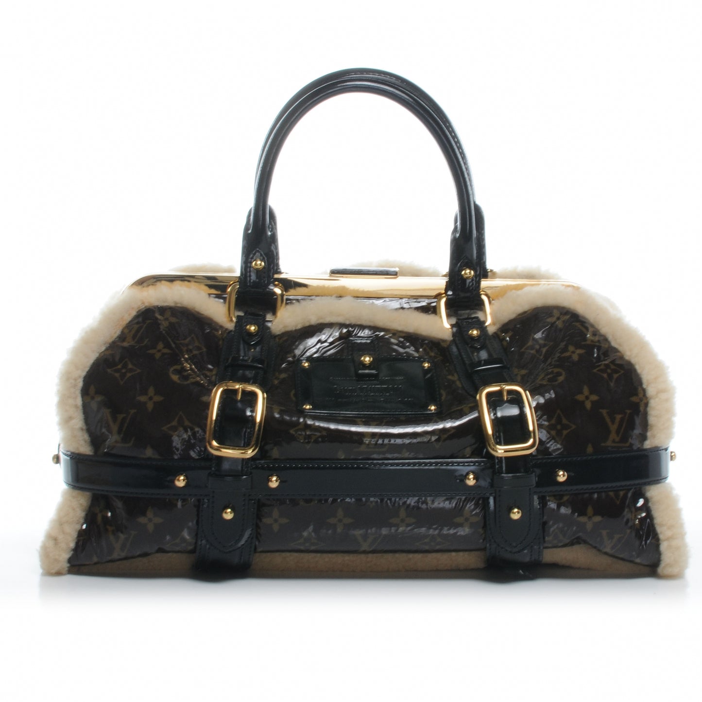 Monogram Shearling Storm Bag