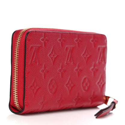 Louis Vuitton Empreinte Zippy Wallet Scarlet 3 of 9