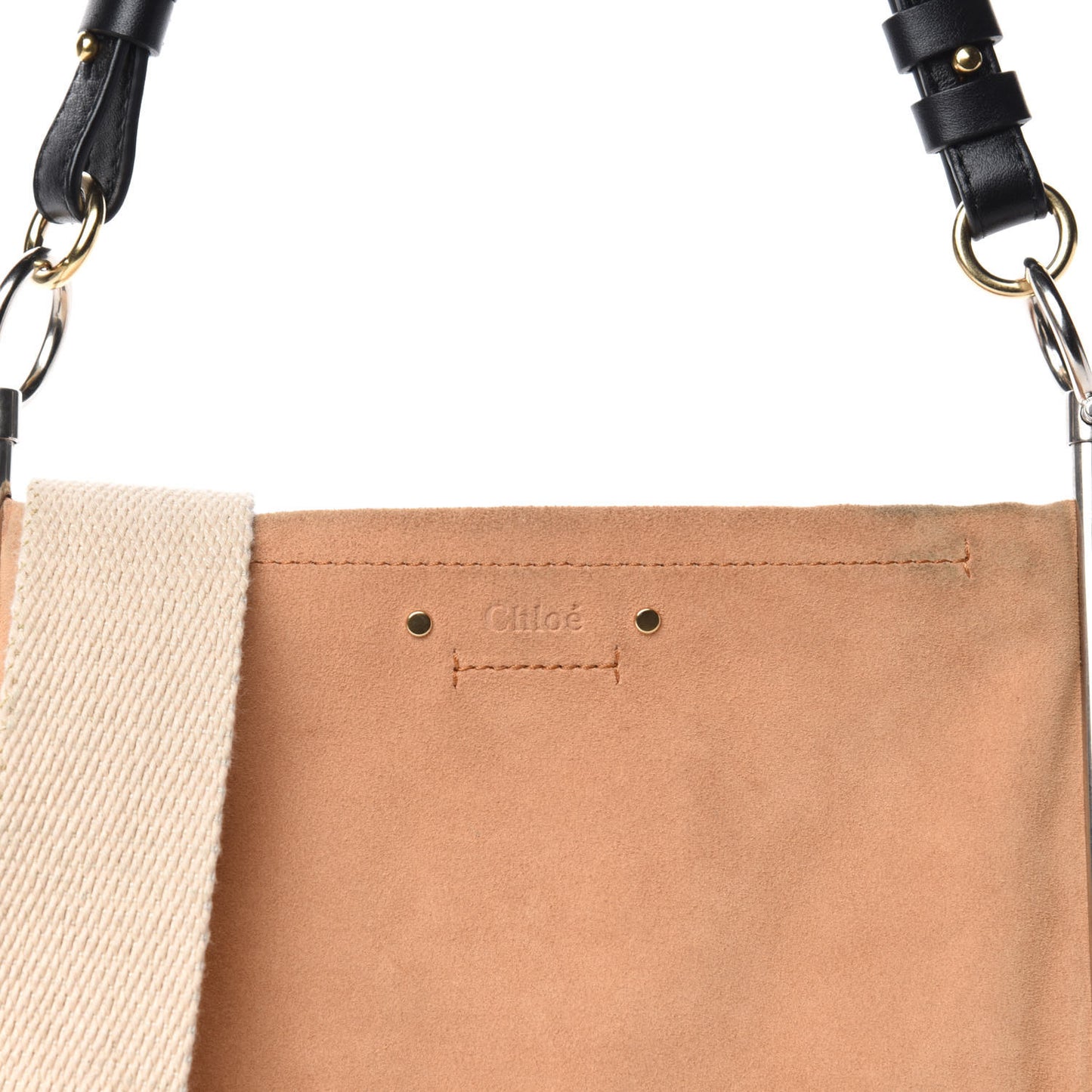 Smooth Calfskin Suede Roy Double Shoulder Bag Merino Grey Blushy Pink