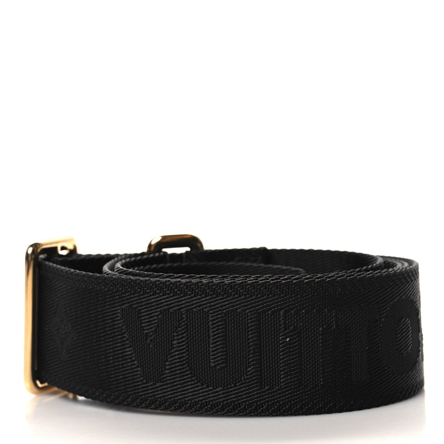 Jacquard Bandouliere Shoulder Strap Black