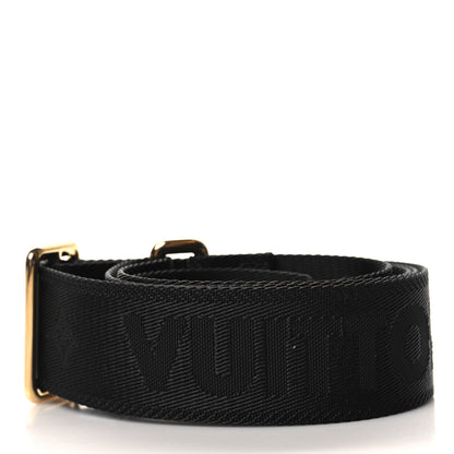 Louis Vuitton Jacquard Bandouliere Shoulder Strap Black 2 of 3