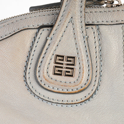 Givenchy Sugar Goatskin Micro Nightingale Light Blue 13 of 17