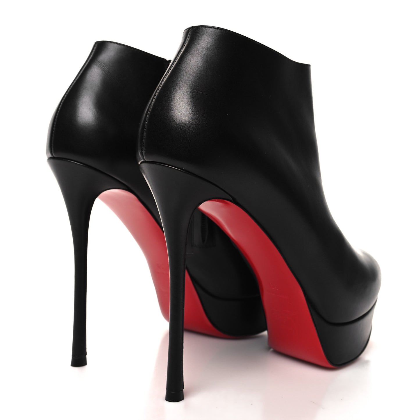 Calfskin Dirdibootie 130 Ankle Booties 39 Black