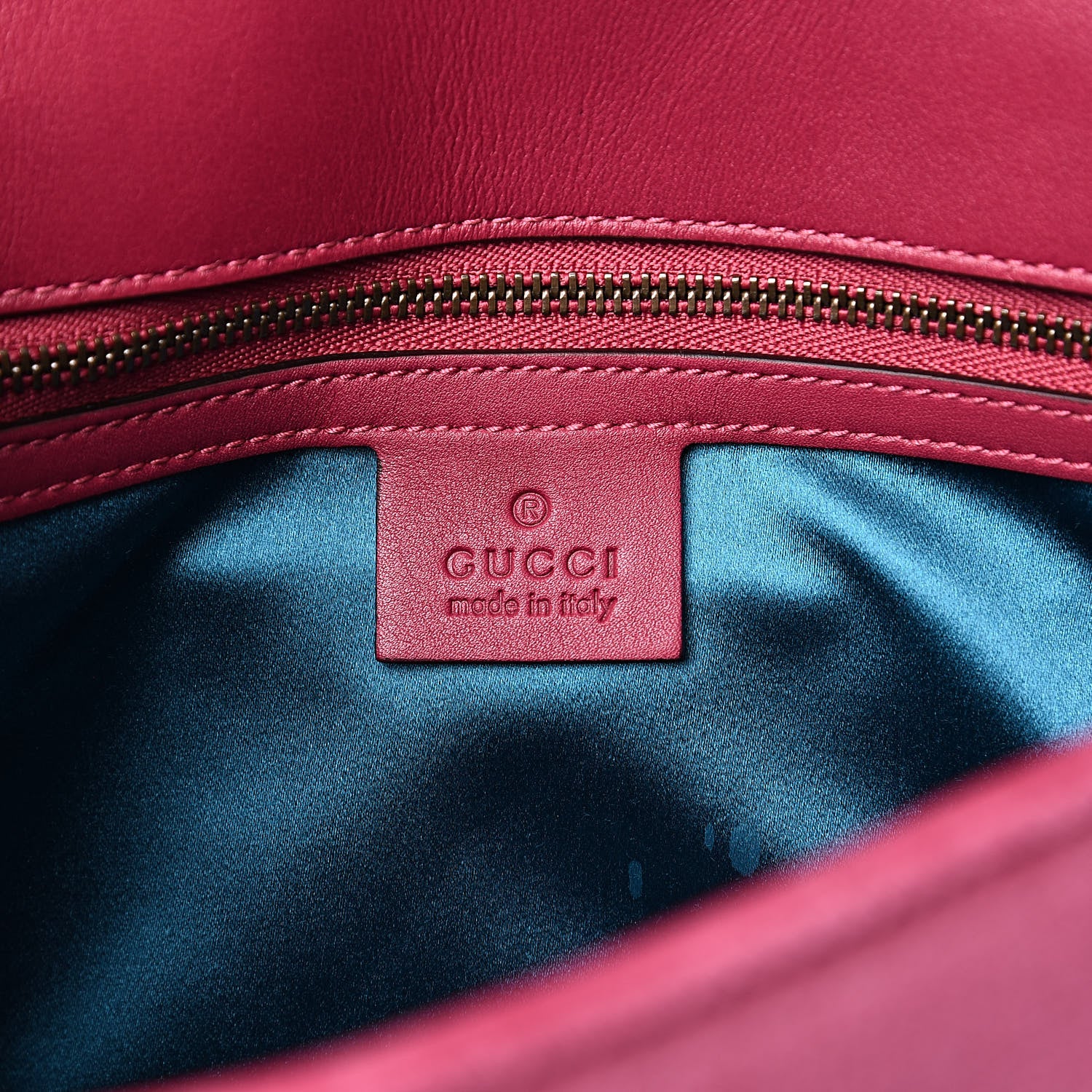 Gucci Velvet Matelasse Small GG Marmont Shoulder Bag Light Raspberry Rose 6 of 13