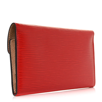 Louis Vuitton Epi Josephine Wallet Coquelicot Dune 4 of 9