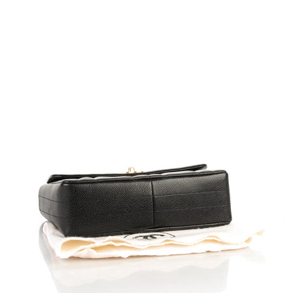 Chanel Caviar Vertical Quilt Small Single Flap Black 4 of 9