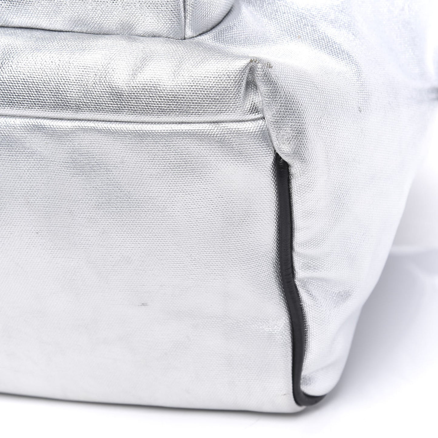 Nylon Metallic Hunting Backpack Silver