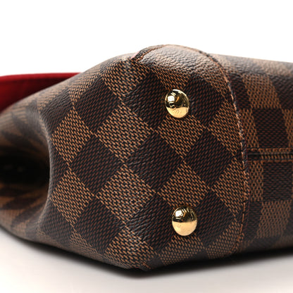 Louis Vuitton Damier Ebene Caissa Clutch Cherry 8 of 9