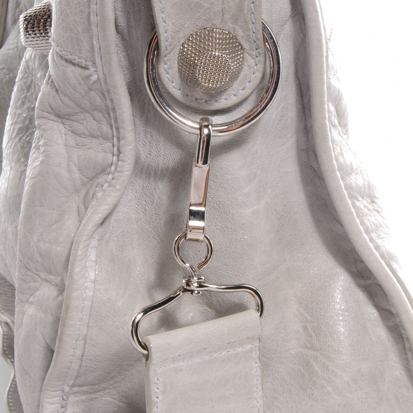 Agneau Giant 21 Silver Hardware City Argent
