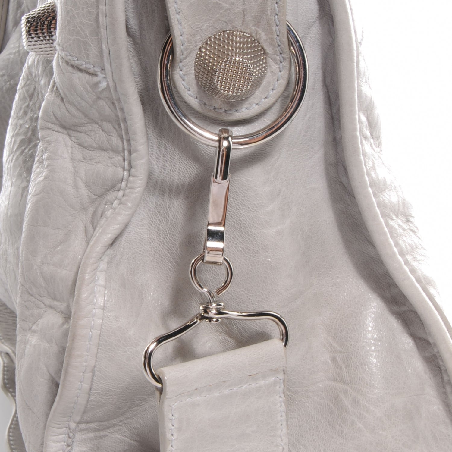 Balenciaga Agneau Giant 21 Silver Hardware City Argent 10 of 10