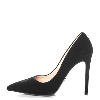 Prada Velvet Pointed Toe Pumps 40 Black 1 of 11