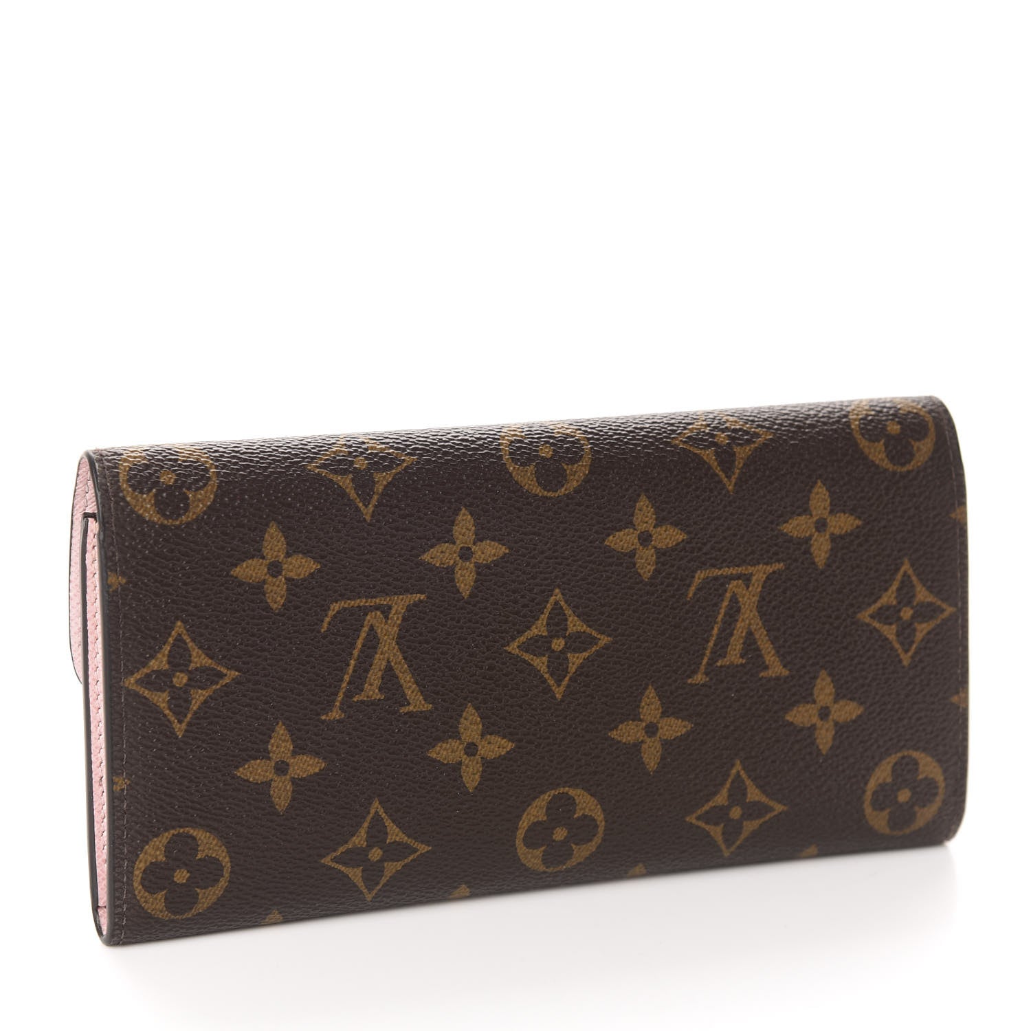 Louis Vuitton Monogram Emilie Wallet Rose Ballerine 3 of 7