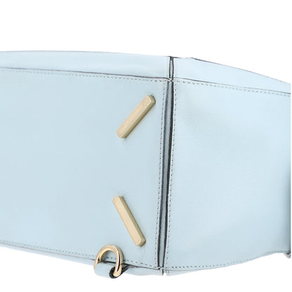 Loewe Calfskin Medium Puzzle Bag Light Blue 10 of 10