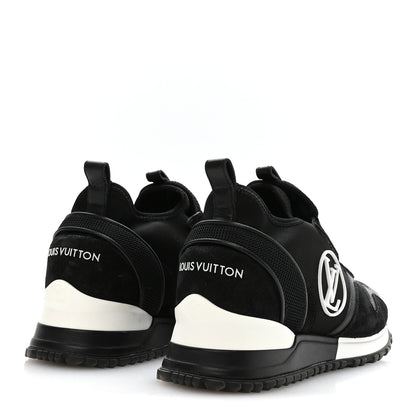 Louis Vuitton Calfskin Run Away Sneakers 37 Black 5 of 10