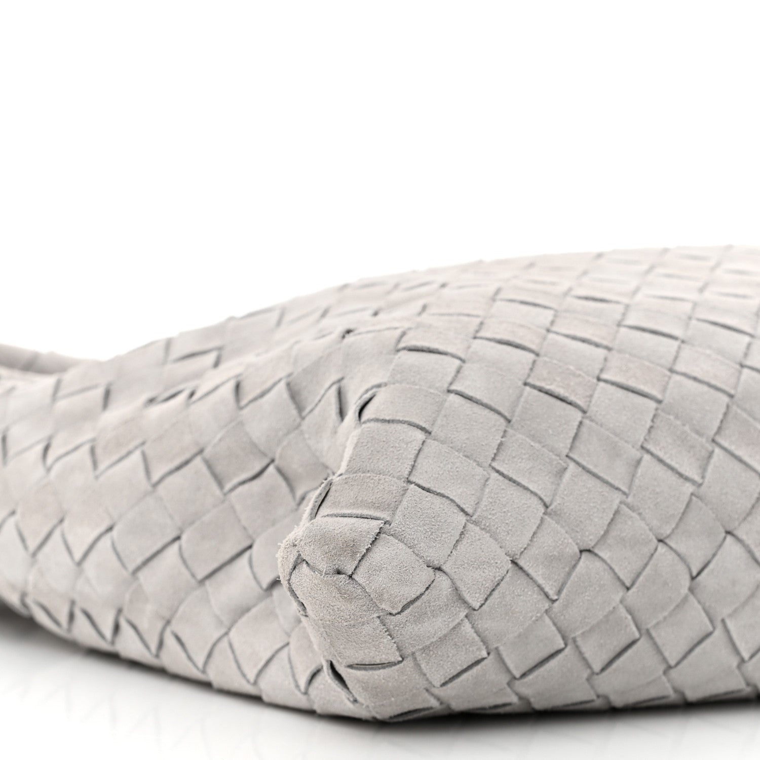 Bottega Veneta Suede Intrecciato Small Hop Sterling 9 of 10