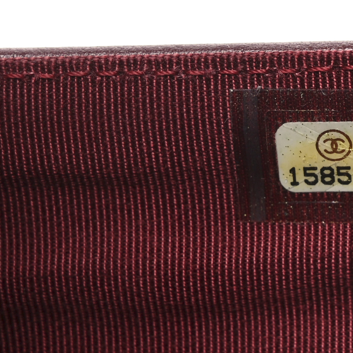 Chanel Caviar Quilted CC French Wallet Red 7 of 9