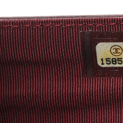 Chanel Caviar Quilted CC French Wallet Red 7 of 9