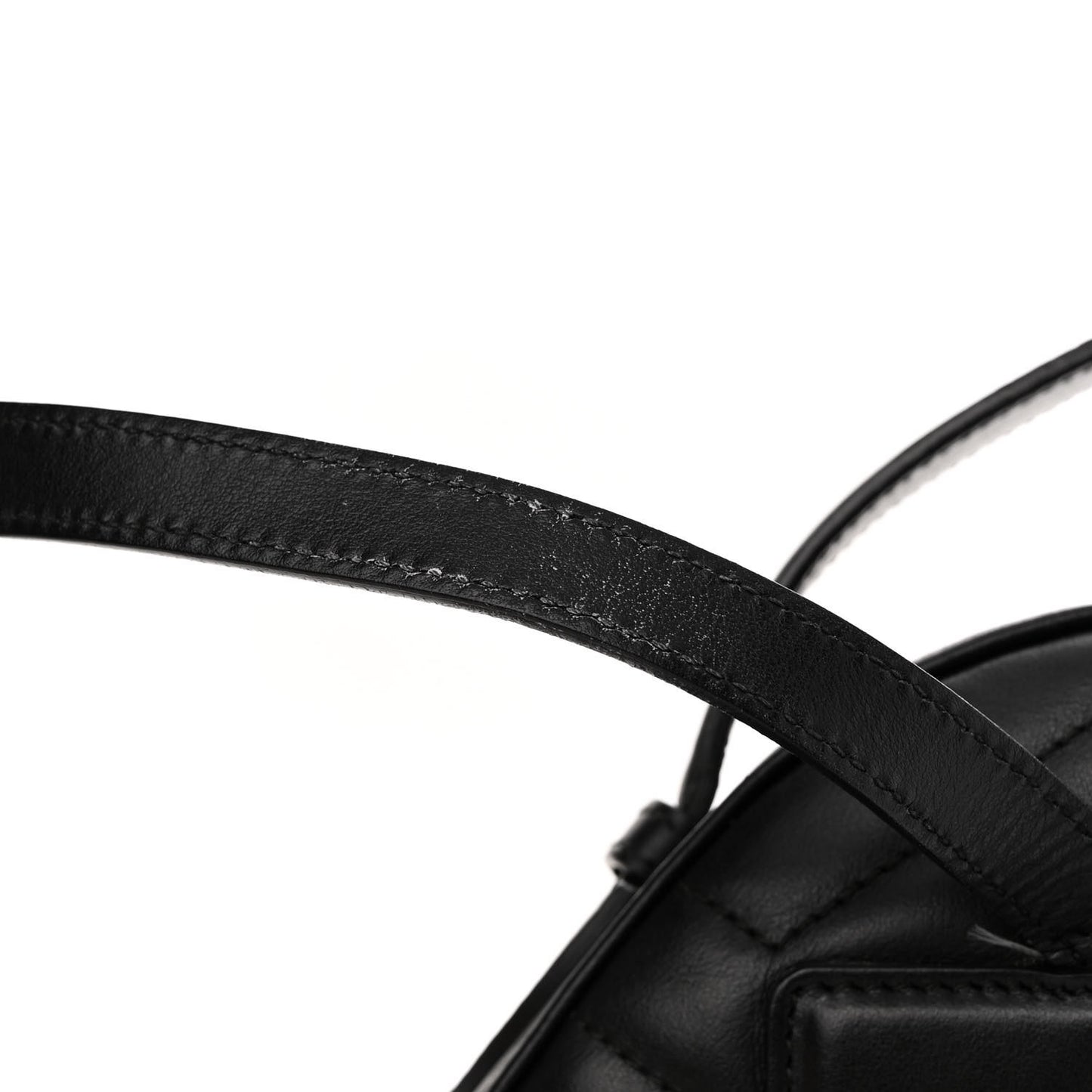 Calfskin Matelasse GG Marmont Dome Backpack Black
