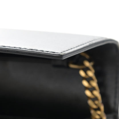 Saint Laurent Smooth Calfskin Monogram Sulpice Chain Wallet Black 14 of 16