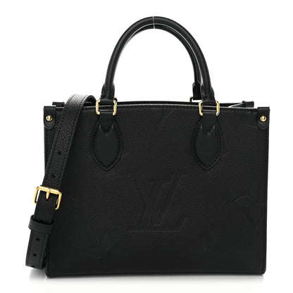 Louis Vuitton Empreinte Monogram Giant Onthego PM Black 1 of 9