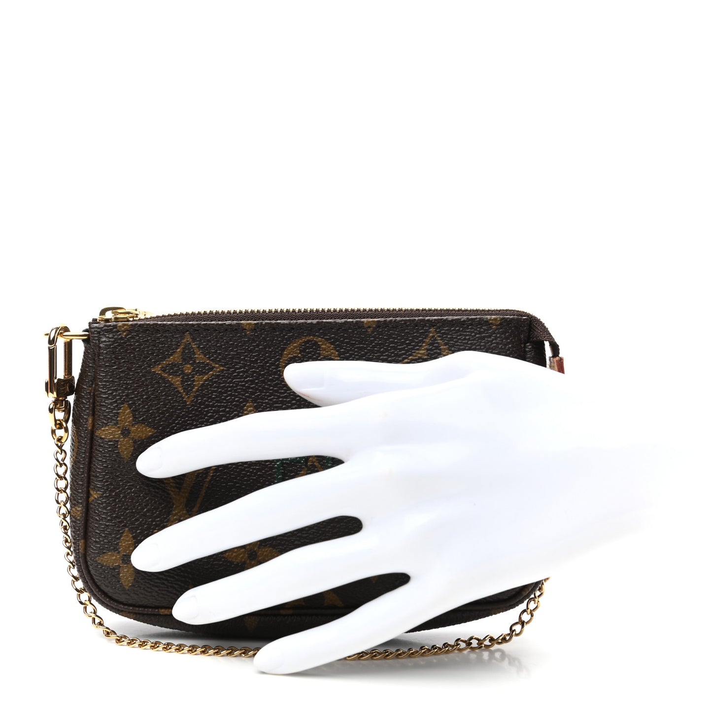 Monogram My LV Heritage Mini Pochette Accessories Black Vert