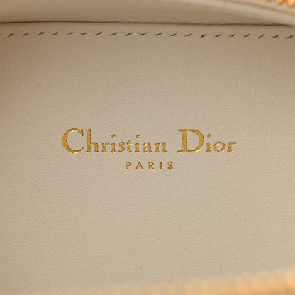 Christian Dior Calfskin CD Signature Oval Crossbody Camera Bag Latte 6 of 11