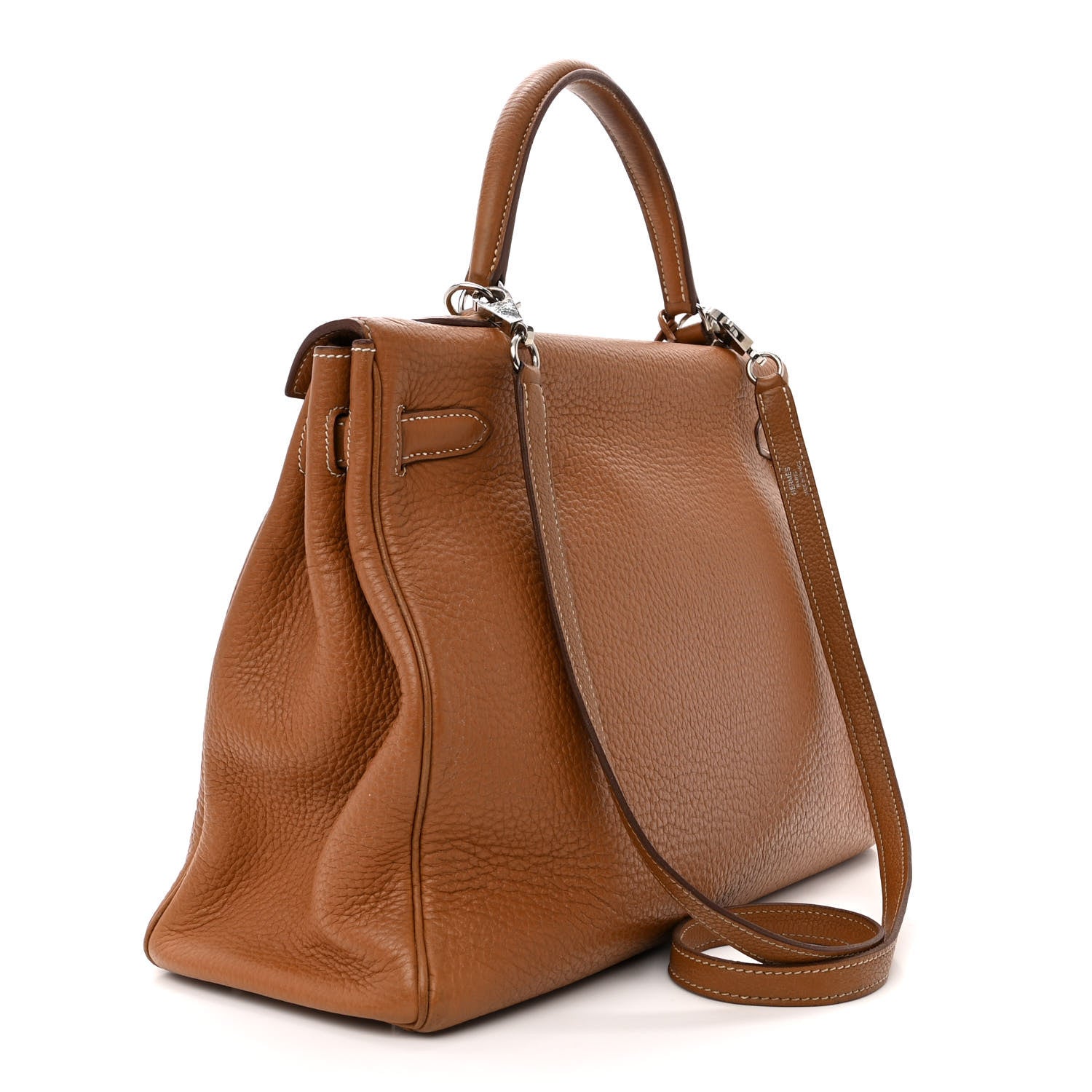 Hermes Togo Kelly Retourne 35 Gold 3 of 21
