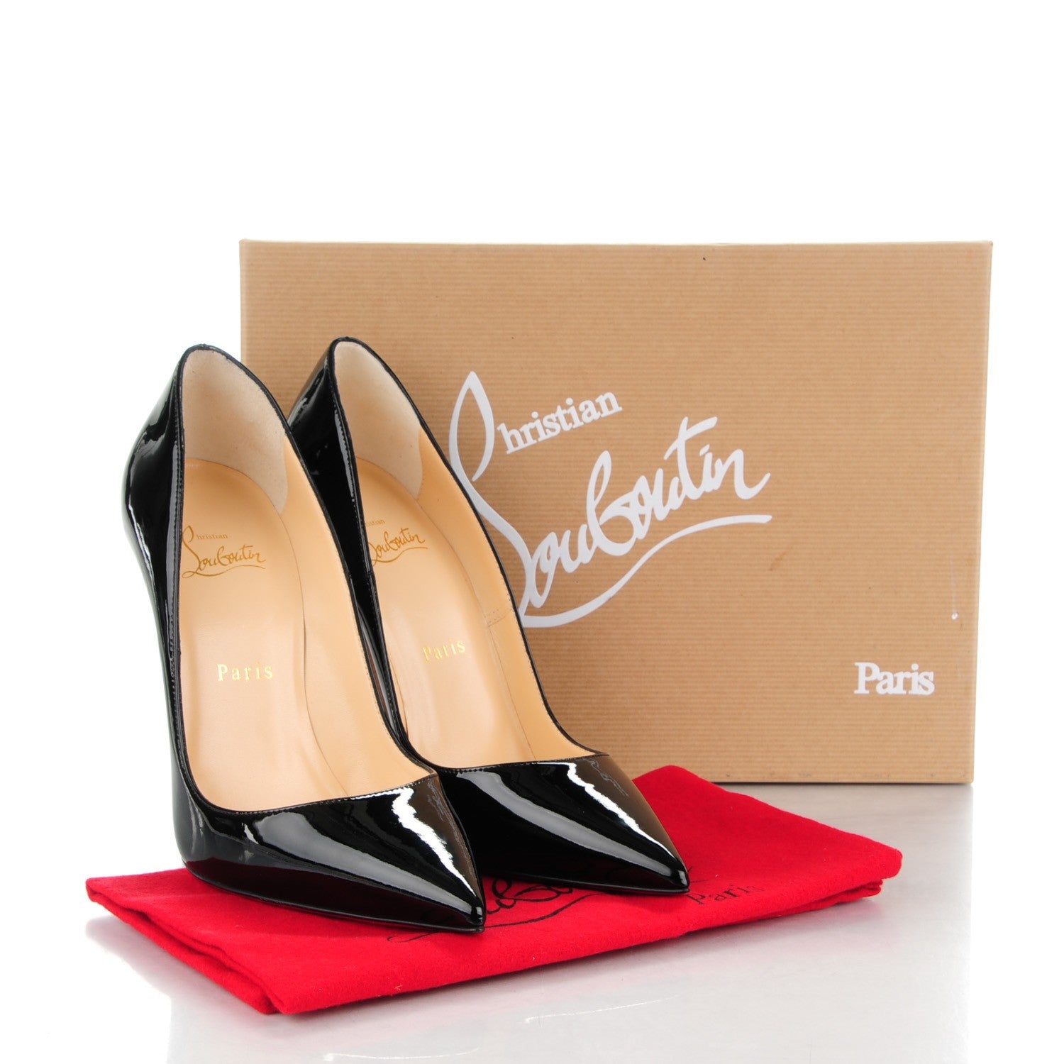 Christian Louboutin Patent So Kate 120 Pumps 39 Black 8 of 8