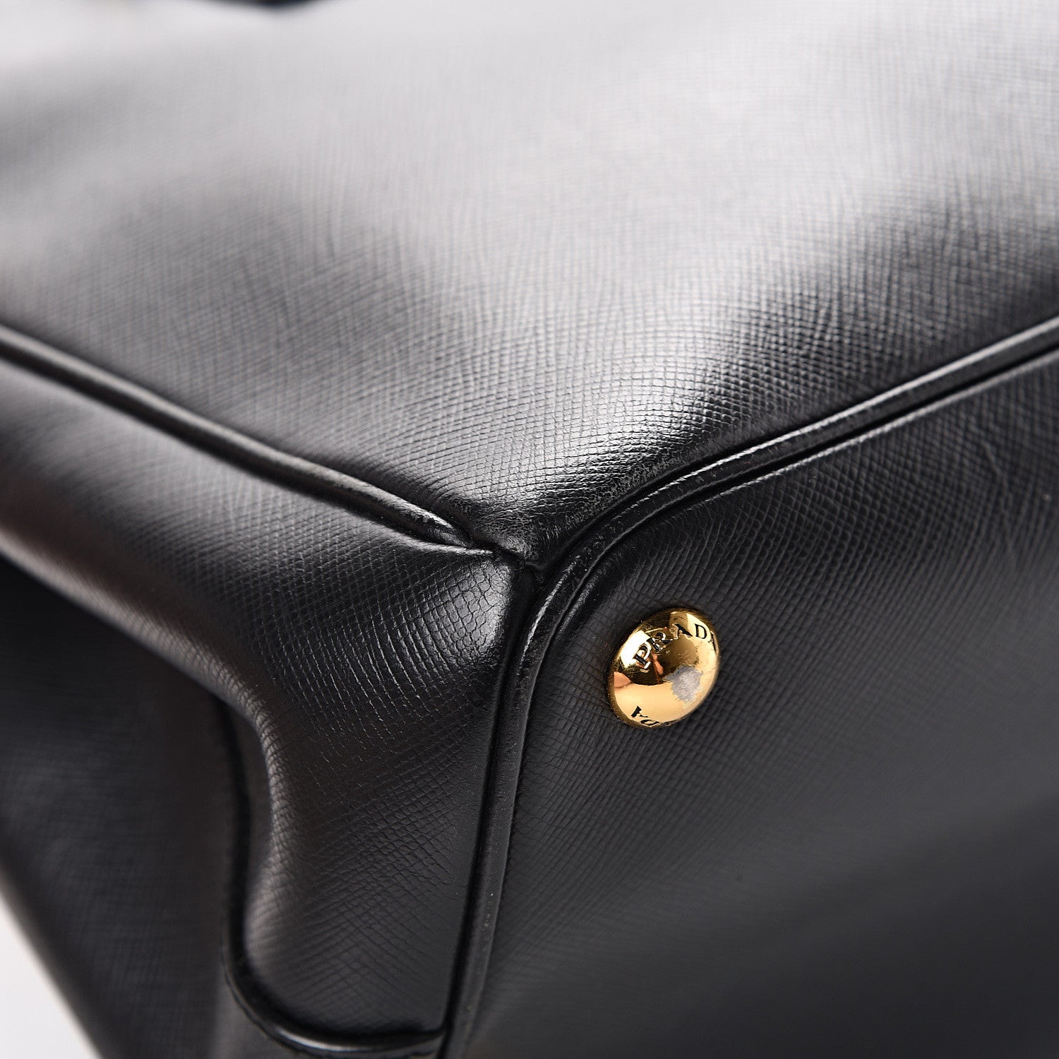 Prada Saffiano Small Galleria Double Zip Tote Black 19 of 29