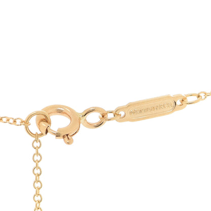 Tiffany 18K Yellow Gold Large T Smile Pendant Necklace 4 of 5