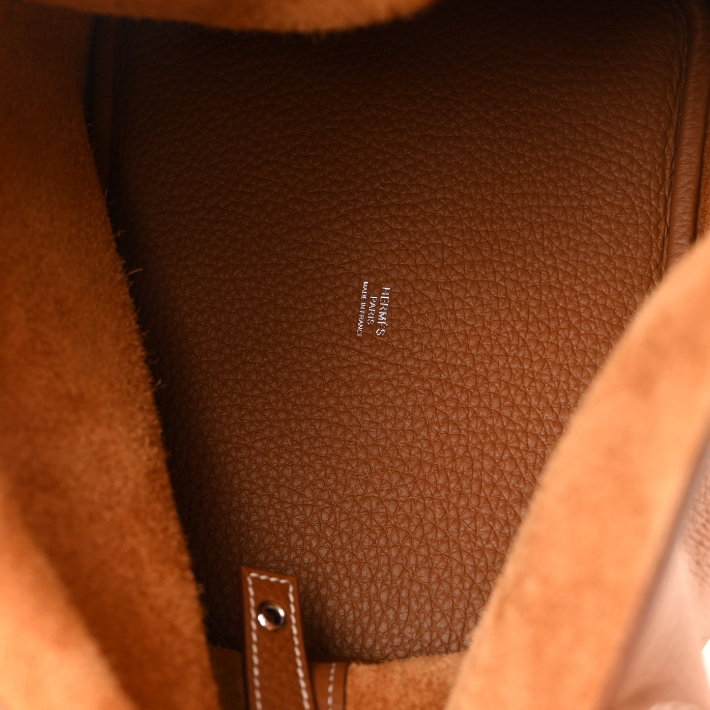 Taurillon Clemence Picotin Lock 22 MM Gold