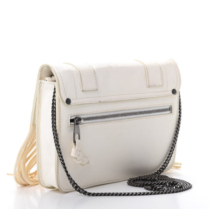Proenza Schouler Lambskin Fringe PS1 Chain Wallet White 3 of 14