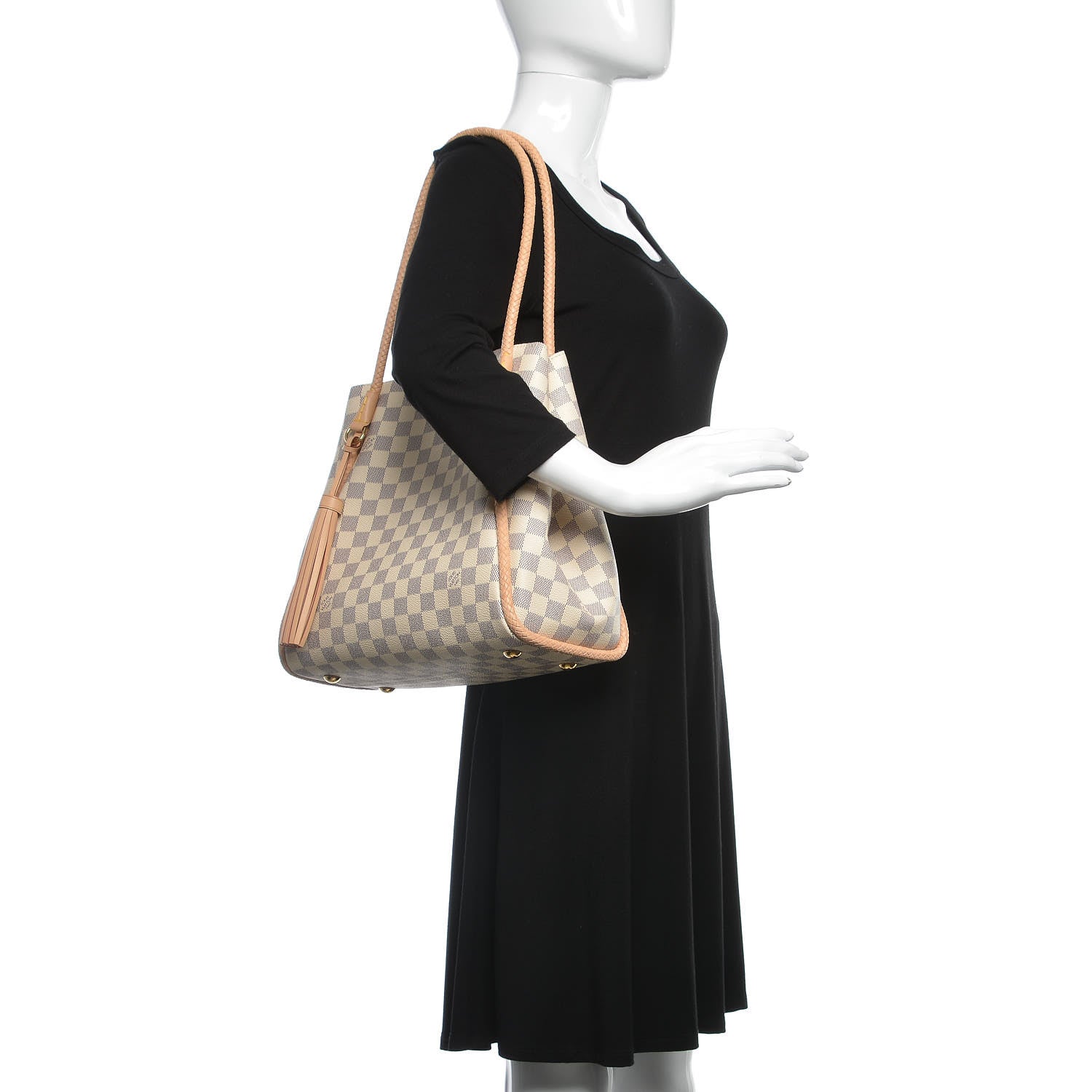 Louis Vuitton Damier Azur Propriano Rose Ballerine 2 of 16