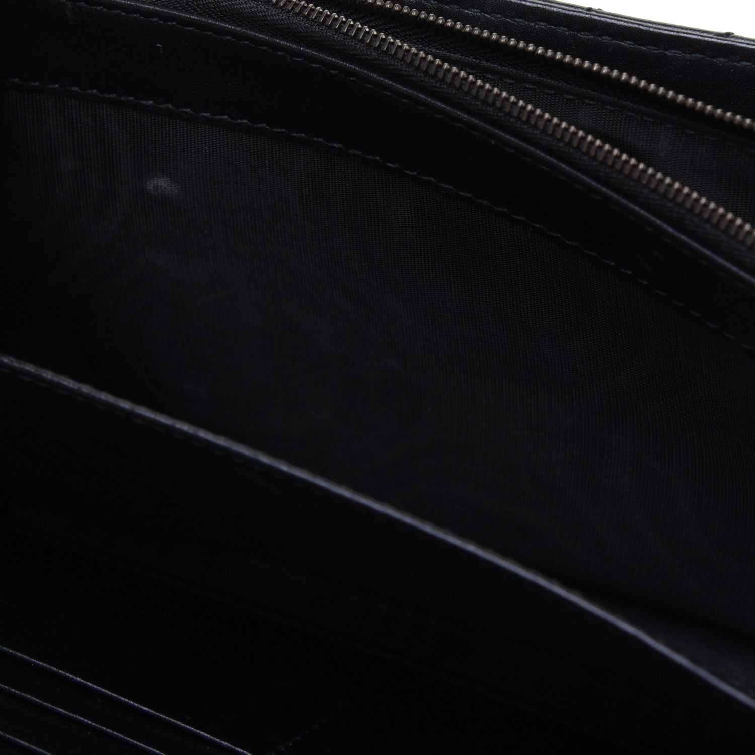 Gucci Calfskin Matelasse GG Marmont Chain Wallet Black 14 of 20