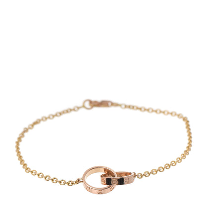 Cartier 18K Yellow Gold Interlocking LOVE Bracelet 1 of 6