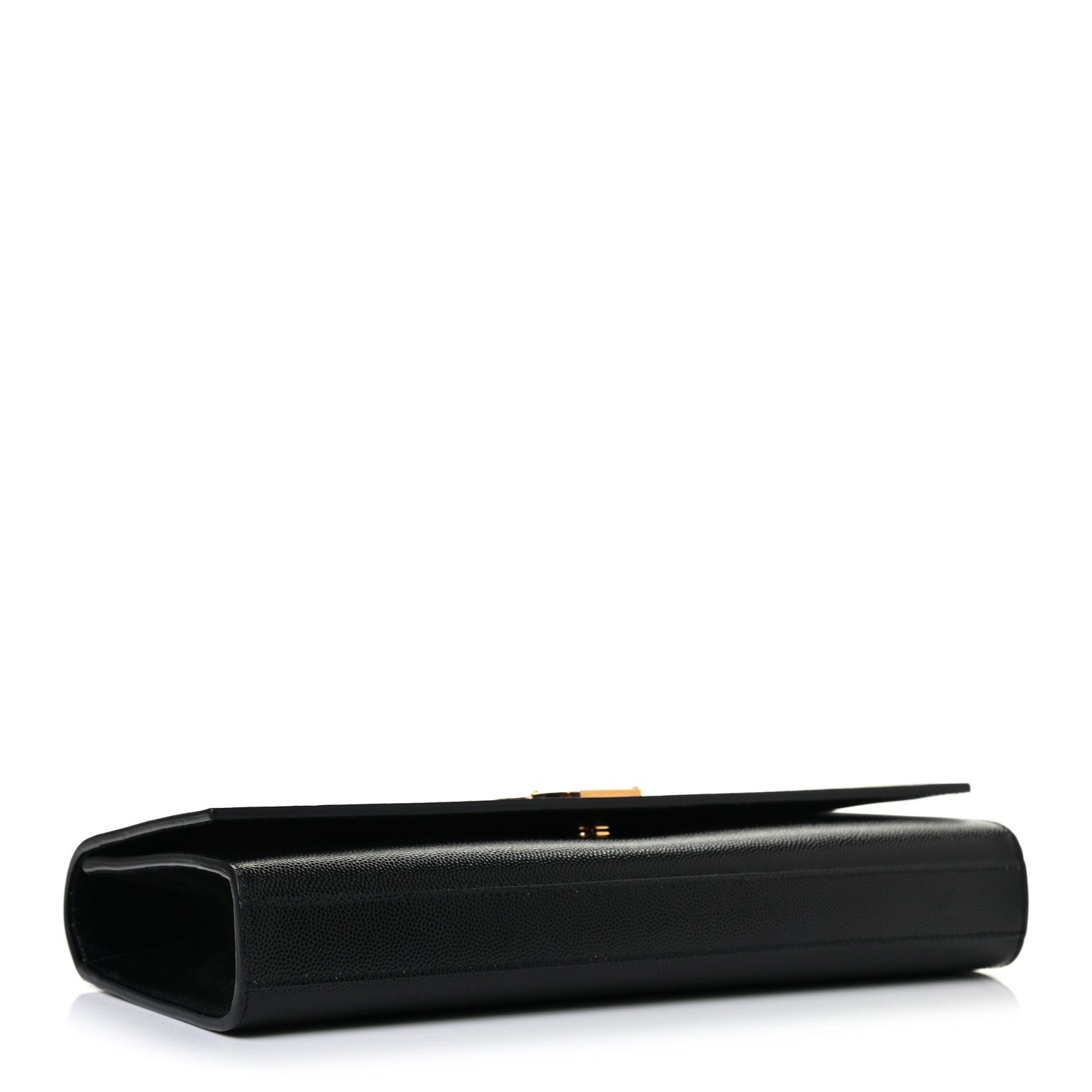 Saint Laurent Grain De Poudre Monogram Cassandre Clutch Black 4 of 7