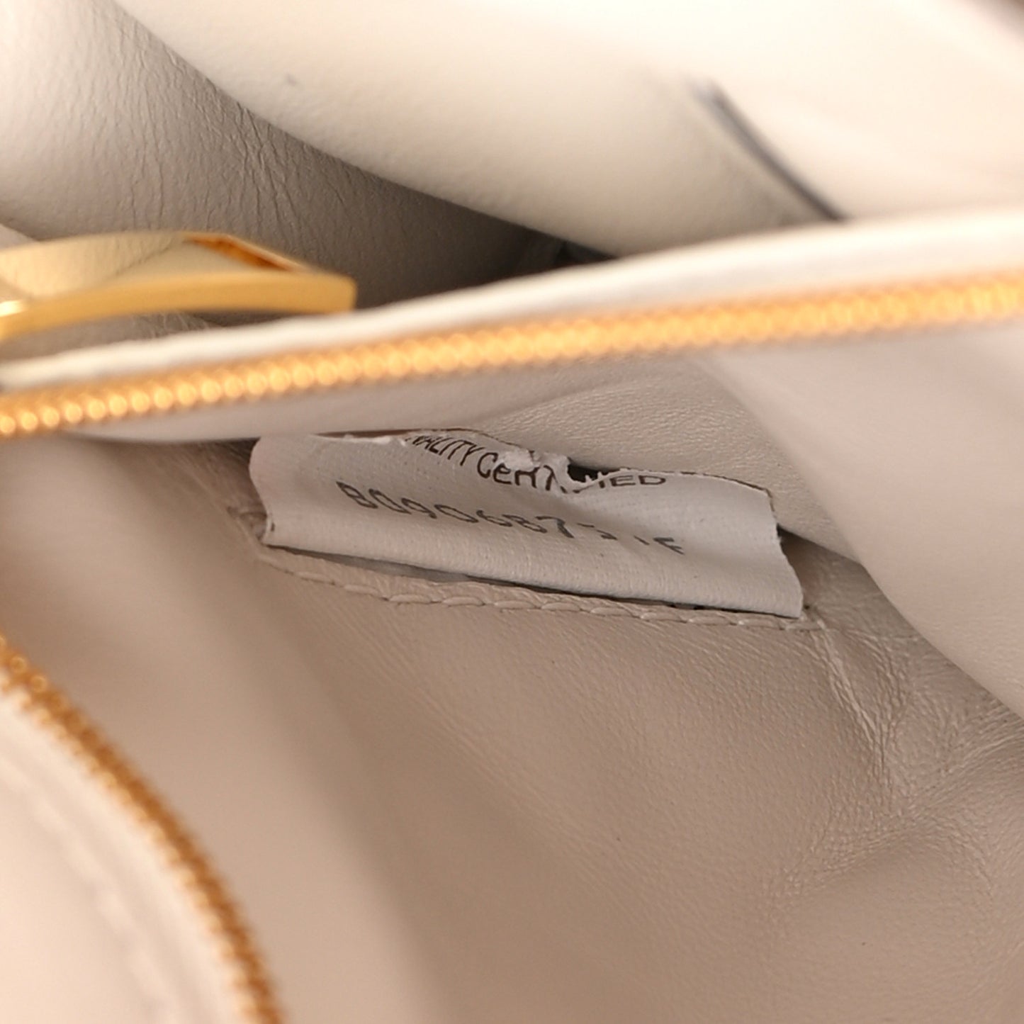 Lambskin Maxi Intreccio Padded Chain Cassette Crossbody Bag White