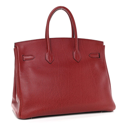 Hermes Buffle Skipper Birkin 35 Rouge H 3 of 21