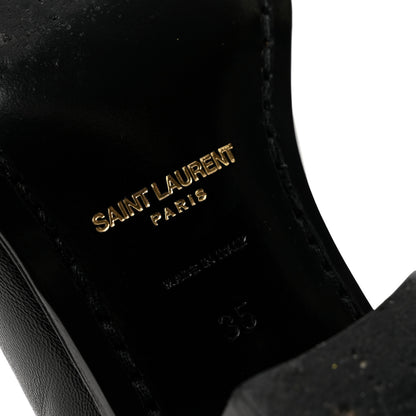 Saint Laurent Incrociato Muriel Vassili 60 Ankle Zip Boots 35 Black 7 of 10