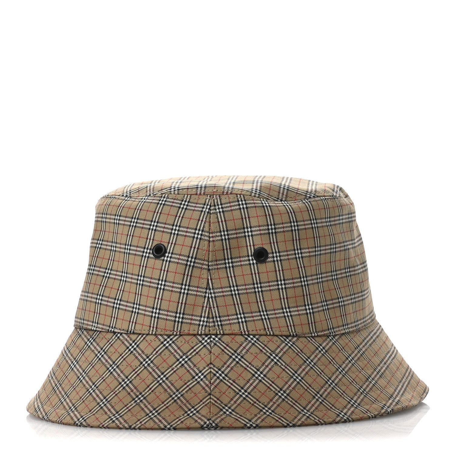 Burberry Technical Cotton Micro Check Bucket Hat L Archive Beige 5 of 10