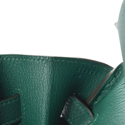 Hermes Togo Birkin 35 Malachite 9 of 10