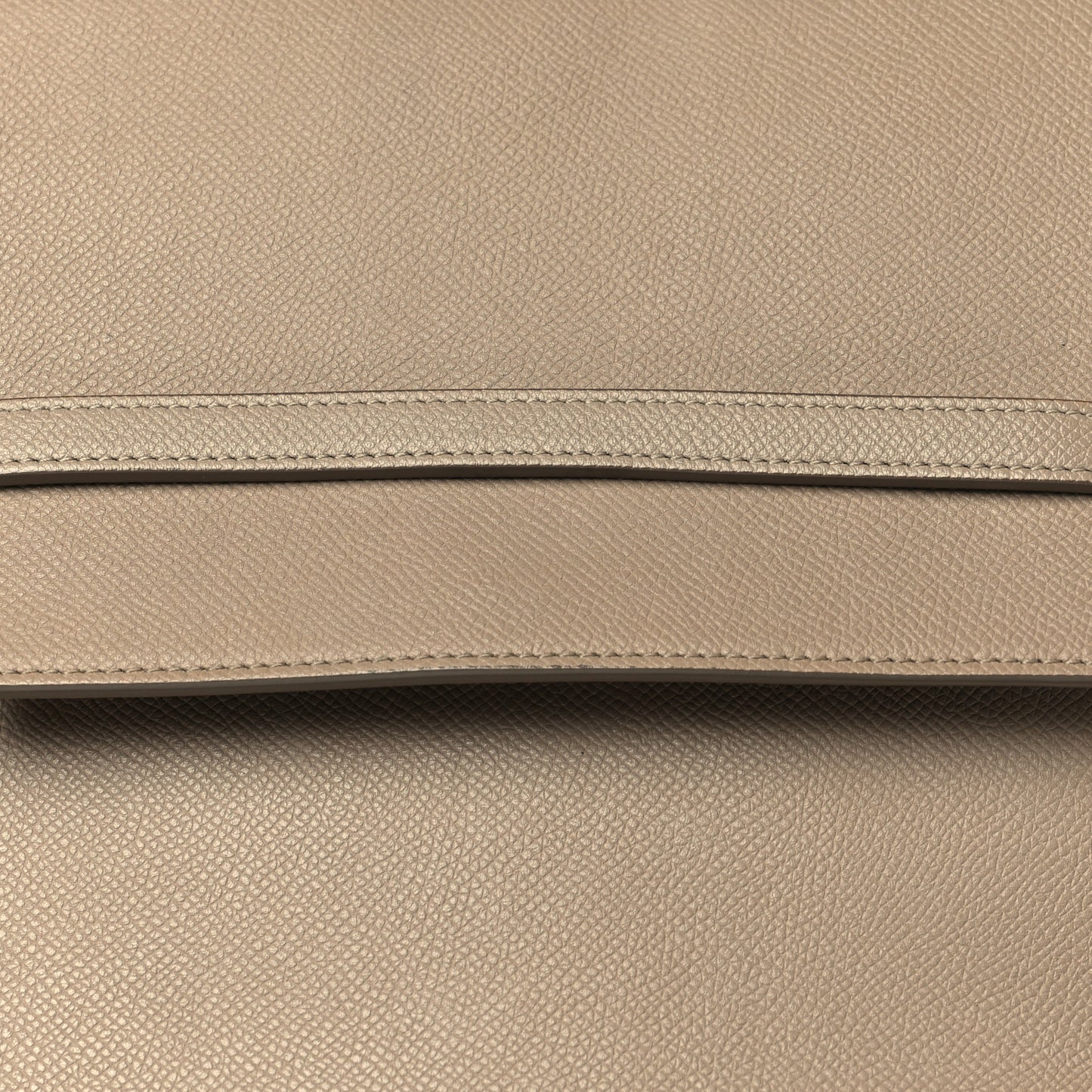 Grained Calfskin Mini Belt Bag Light Taupe