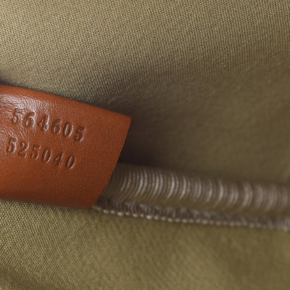 Gucci Canvas Large Vintage Shoulder Bag Brown 10 of 10