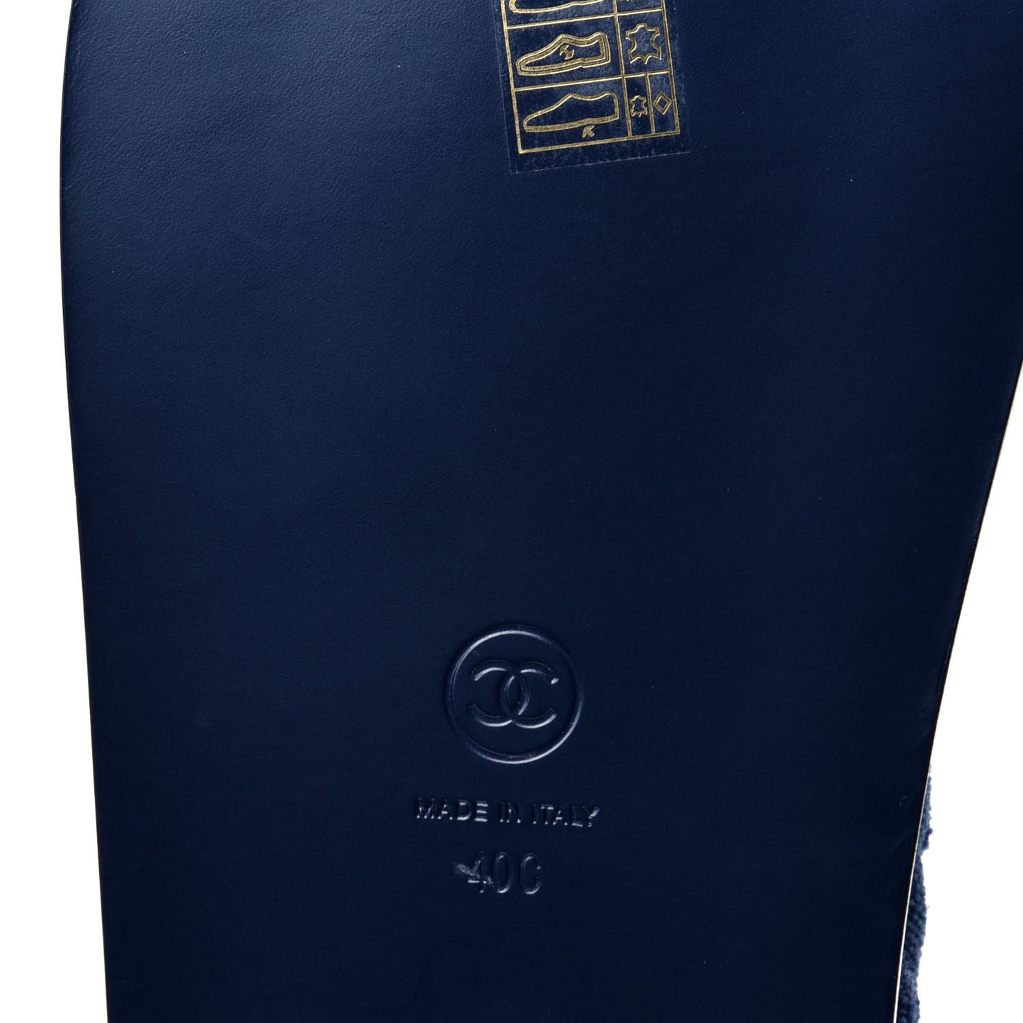 Velvet Velcro Dad Sandals 40 Blue