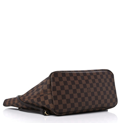 Louis Vuitton Damier Ebene Neo Neverfull MM Rose Ballerine 5 of 13