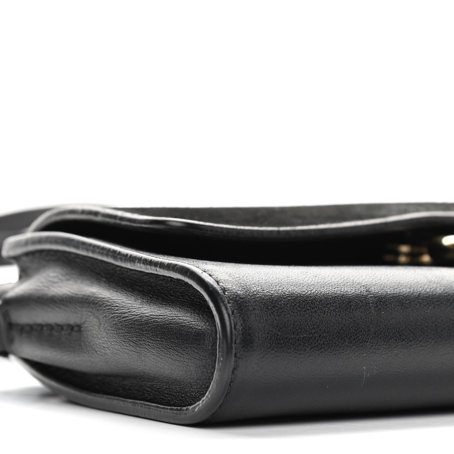Chloe Suede Calfskin Mini Faye Shoulder Bag Black 8 of 16