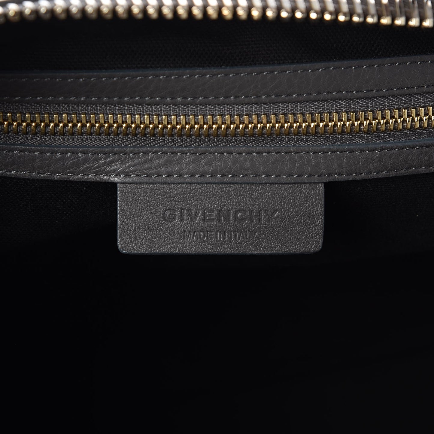 Smooth Calfskin Medium Tri-Color Antigona Dark Grey