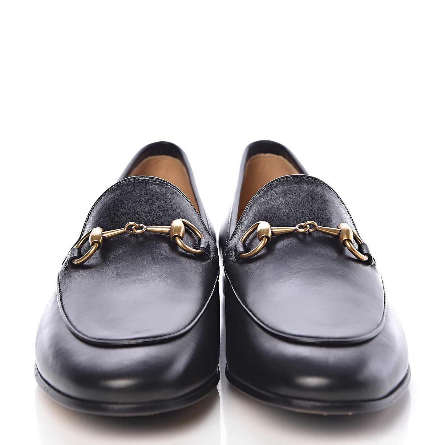 Calfskin Womens Jordaan Loafers 35 Black