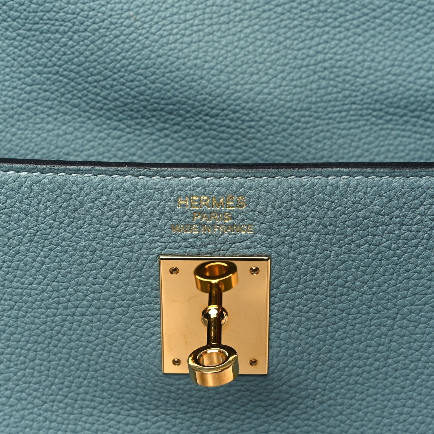 Hermes Togo Kelly Retourne 40 Ciel 5 of 11